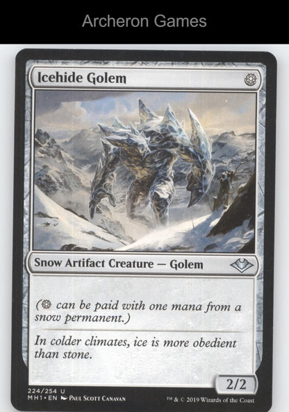 Icehide Golem 224 UC MTG Card Modern Horizons
