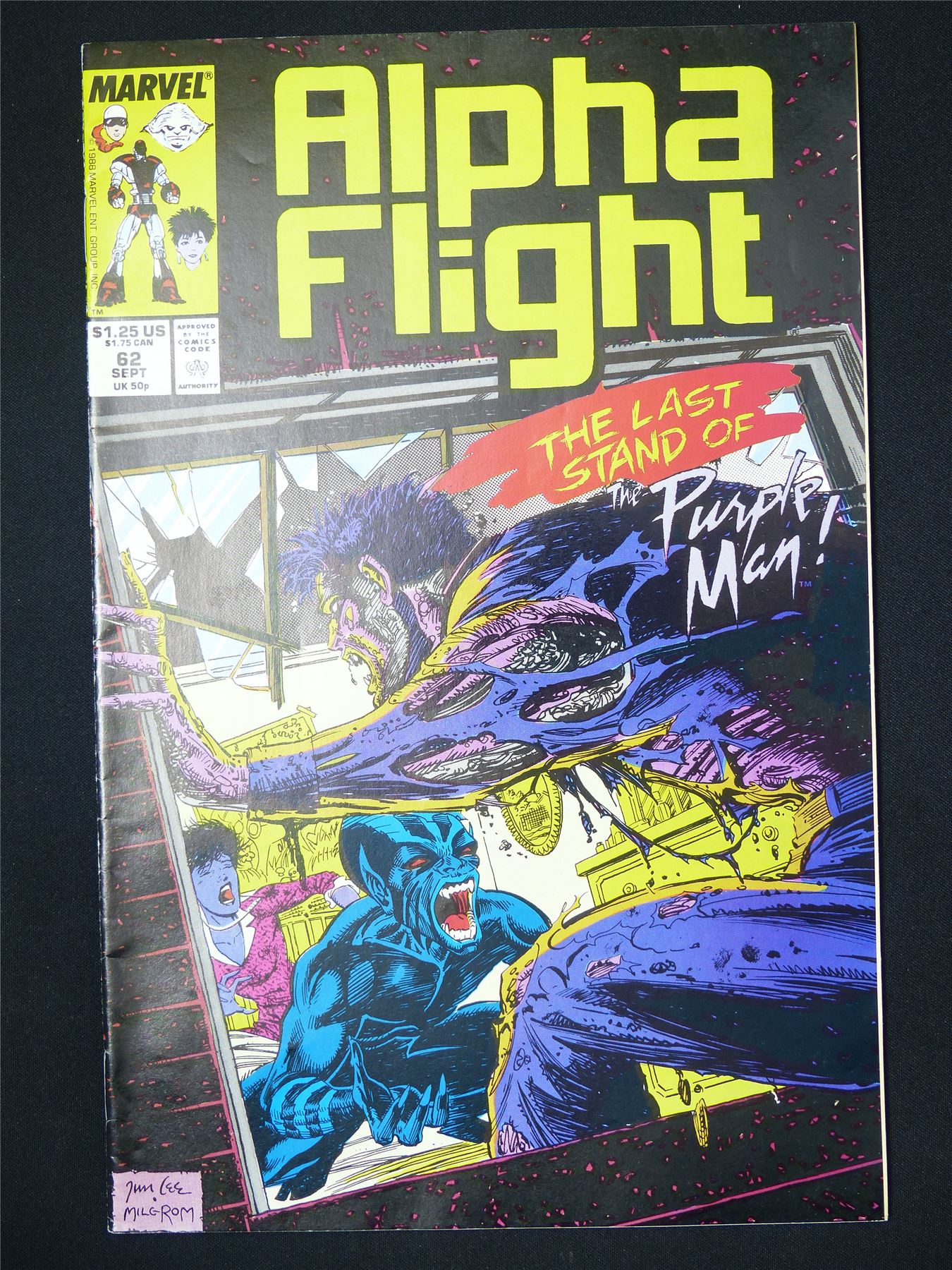 ALPHA Flight #62 - Marvel Comic #11H