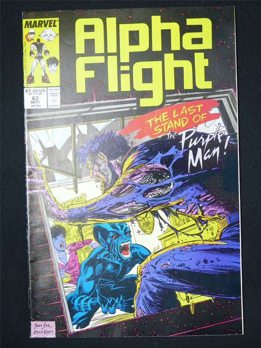 ALPHA Flight #62 - Marvel Comic #11H