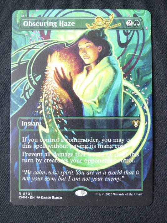 Obscuring Haze Borderless - CMM - Mtg Card #13W