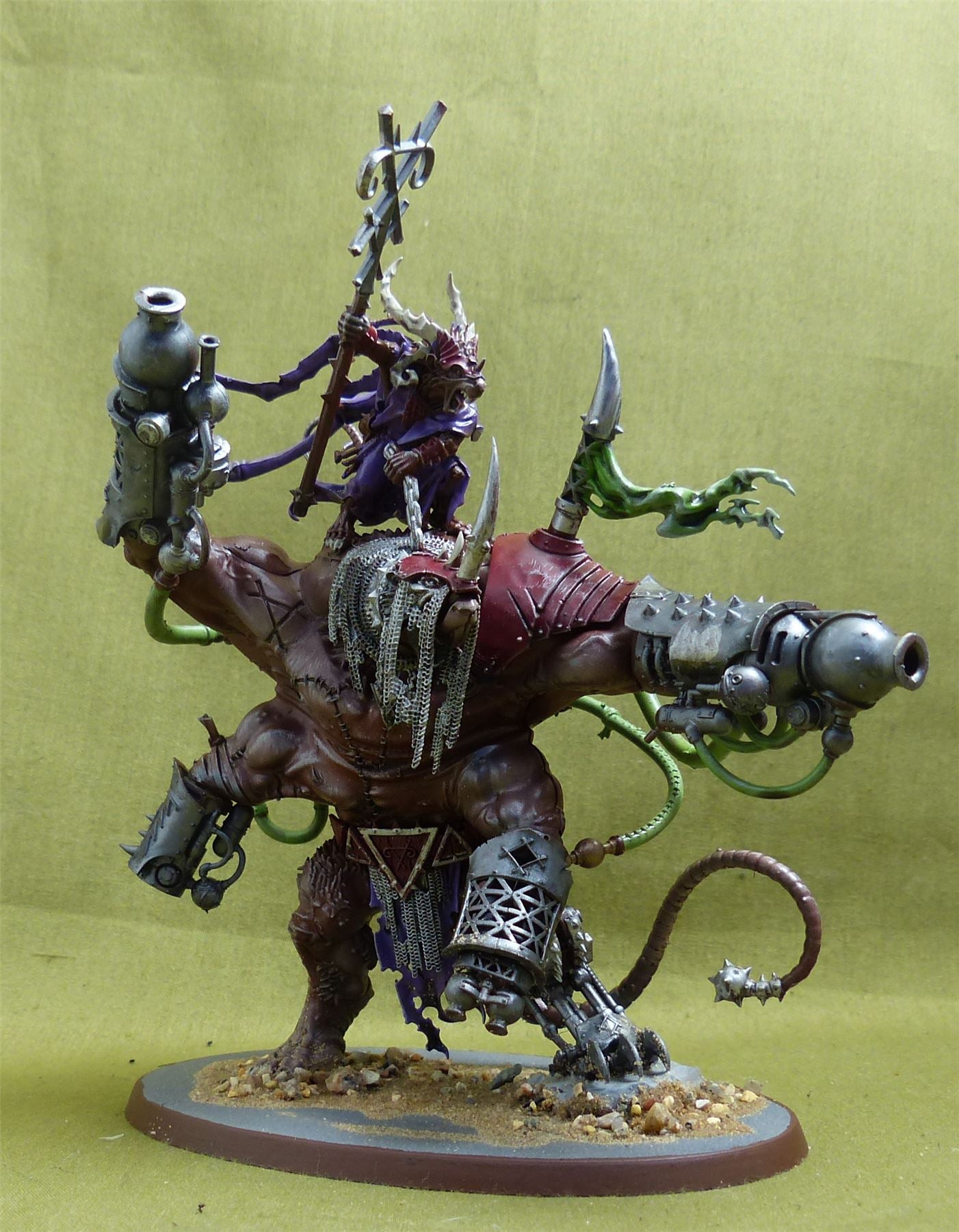 Thanquol and Boneripper Painted - Skaven - Warhammer AoS #1BQ