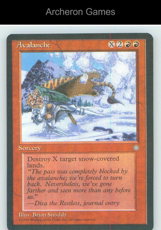 Avalanche ICE UC MTG Card NM/EX+