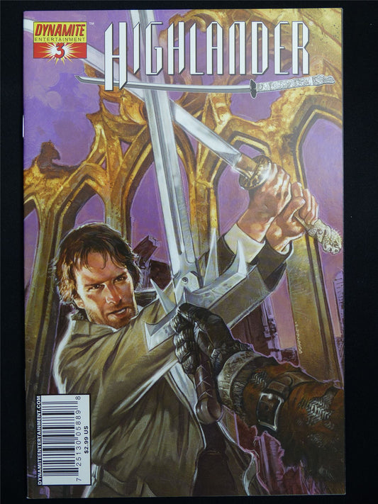 HIGHLANDER #3 - Dynamite Comic #334