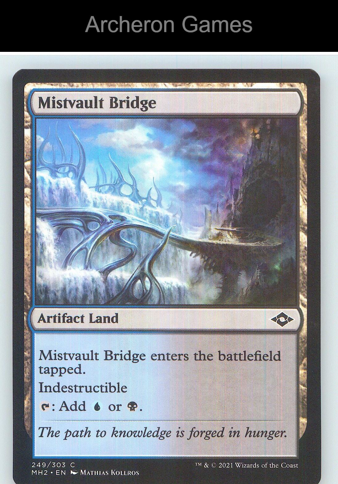 Mistvault Bridge MH2 249 C MTG Card NM/EX+