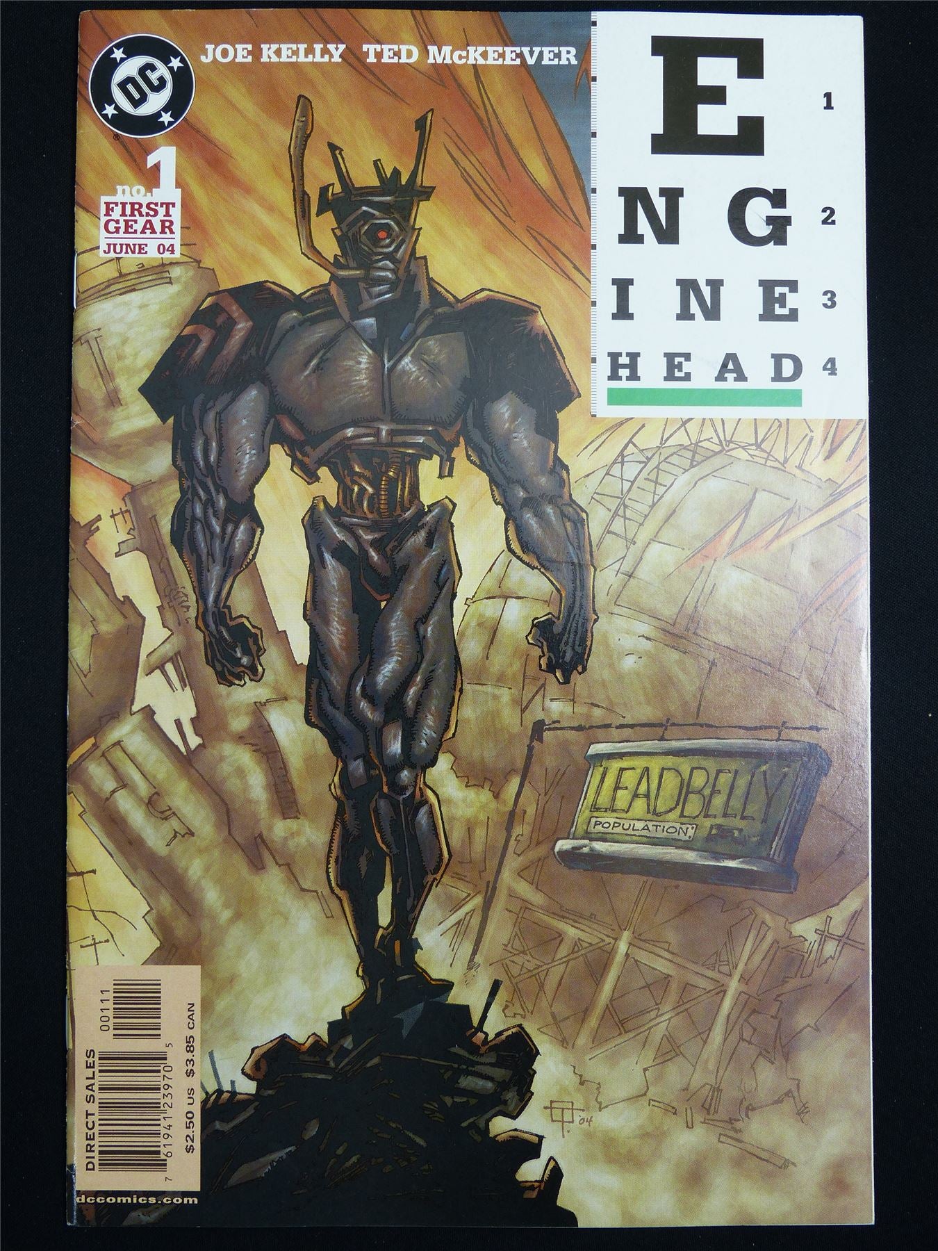 ENGINEHEAD #1 Cvr A - DC Comic #3TW