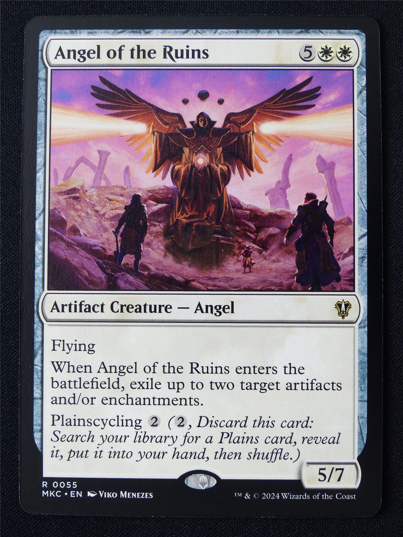 Angel of the Ruins - MKC - Mtg Card #A4