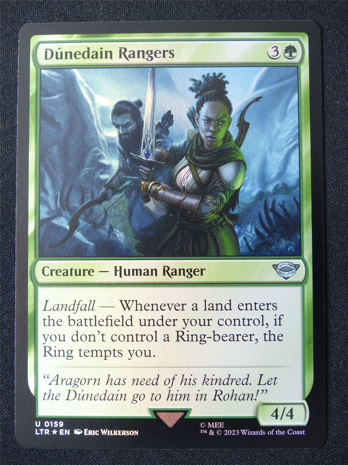 Dunedain Rangers Foil - LTR - Mtg Card #16L