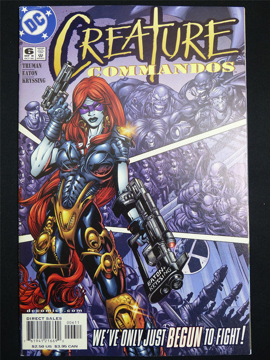 CREATURE Commandos #6 Cvr A - DC Comic #3VF