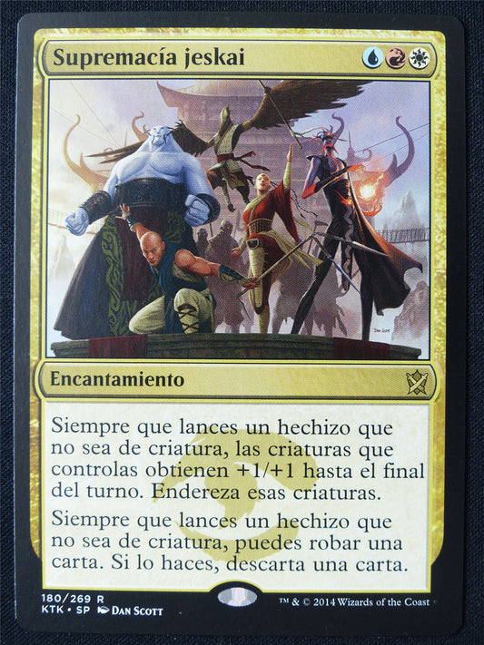 Jeskai Ascendancy Spanish - KTK - Mtg Card #1RS