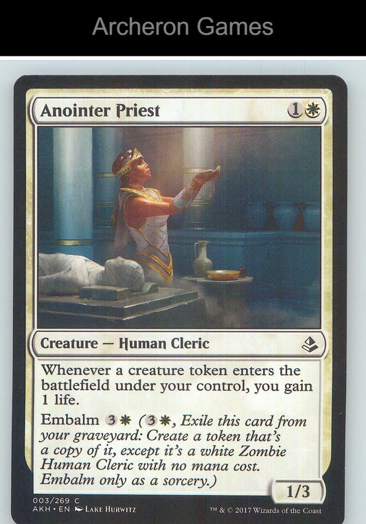 Anointer Priest AKH 3 C MTG Card NM/EX+