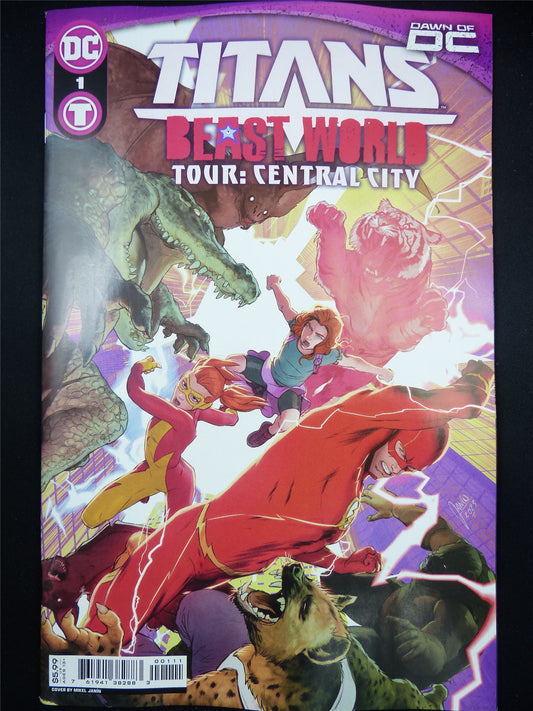 TITANS: Beast World Tour: Central City #1 - Feb 2024 DC Comic #1RH