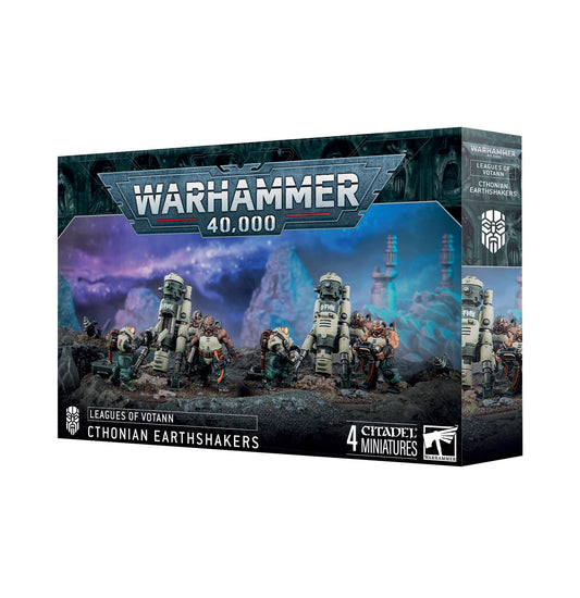 Cthonian Earthshakers - Leagues of Votann - Warhammer 40K Available from 23/08/2025