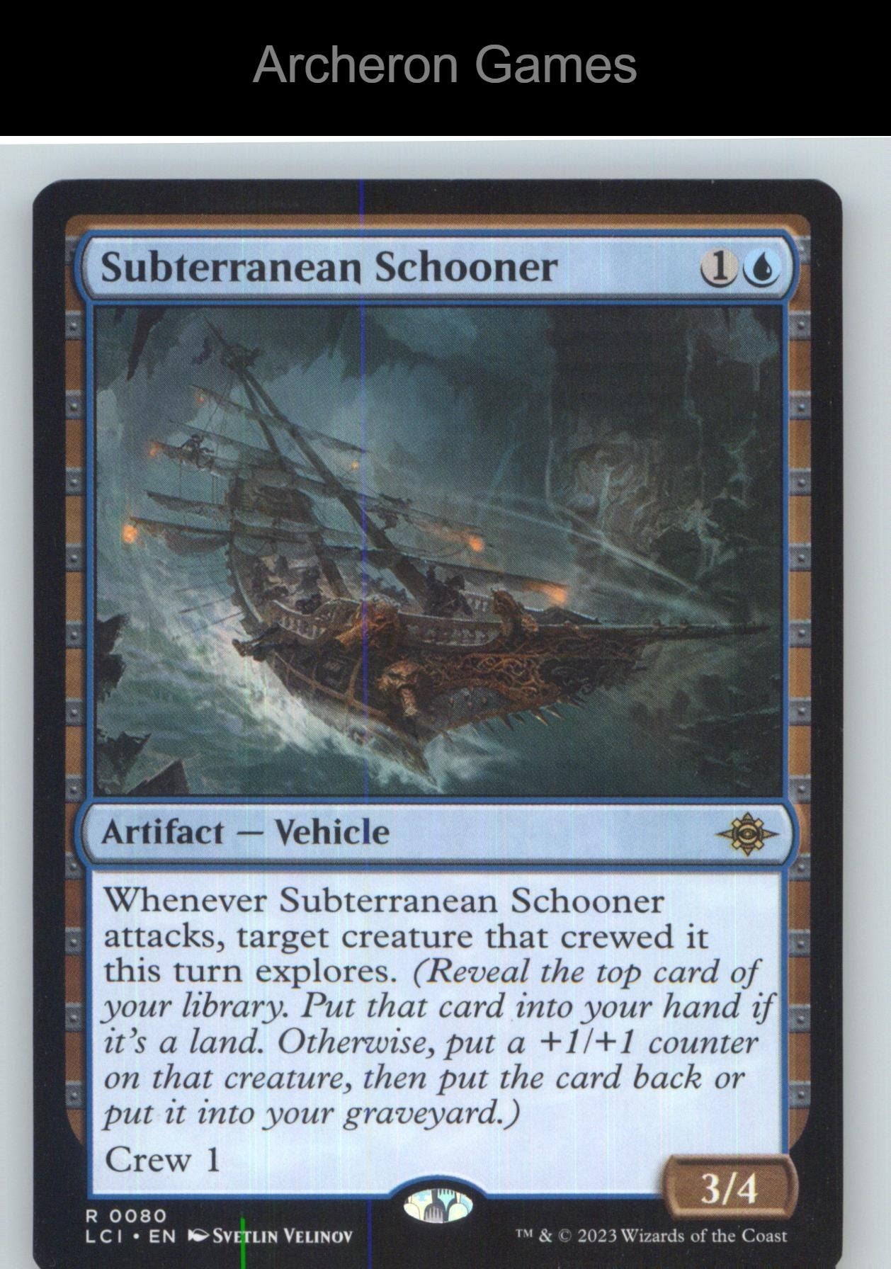 Subterranean Schooner LCI 80 R MTG Card NM/EX+