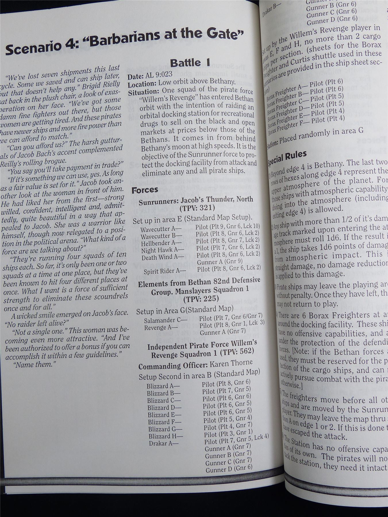 Silent Death: Sunrunners Miniatures Sourcebook - I.C.E. Booklet #2RA