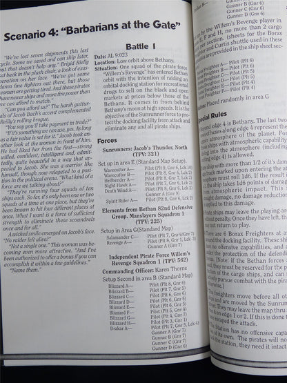 Silent Death: Sunrunners Miniatures Sourcebook - I.C.E. Booklet #2RA