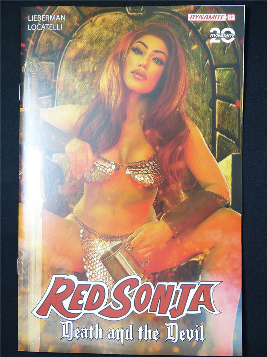 RED Sonja: Death and the Devil #3 Cosplay Cvr - Nov 2024 Dynamite Comic #3P7