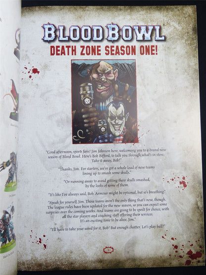 Blood Bowl: Death Zone Season One - Warhammer Rules Booklet #1WD