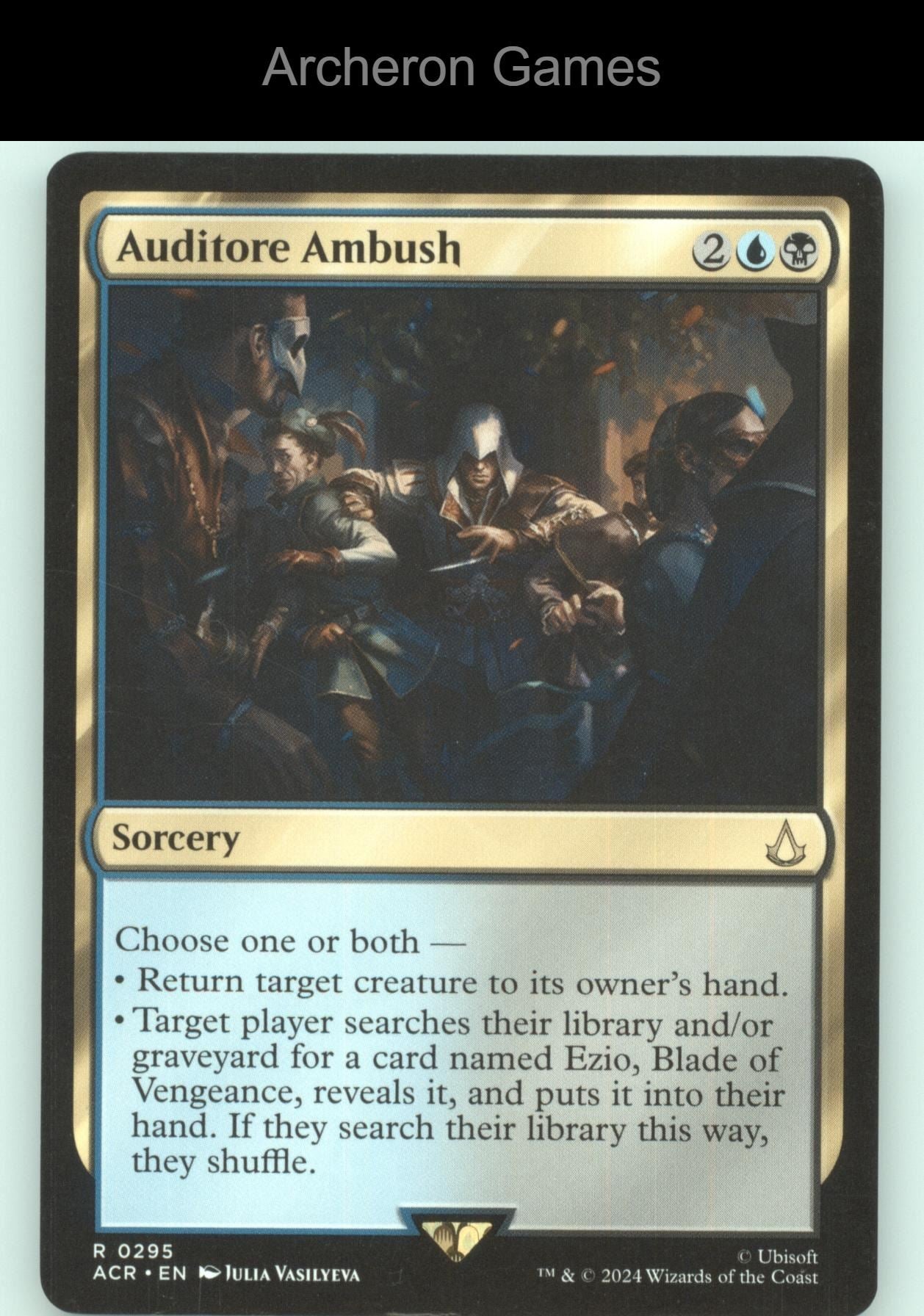 Auditore Ambush 295 R MTG Card Universes Beyond: Assassin's Creed