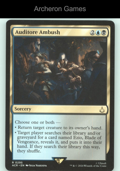 Auditore Ambush 295 R MTG Card Universes Beyond: Assassin's Creed
