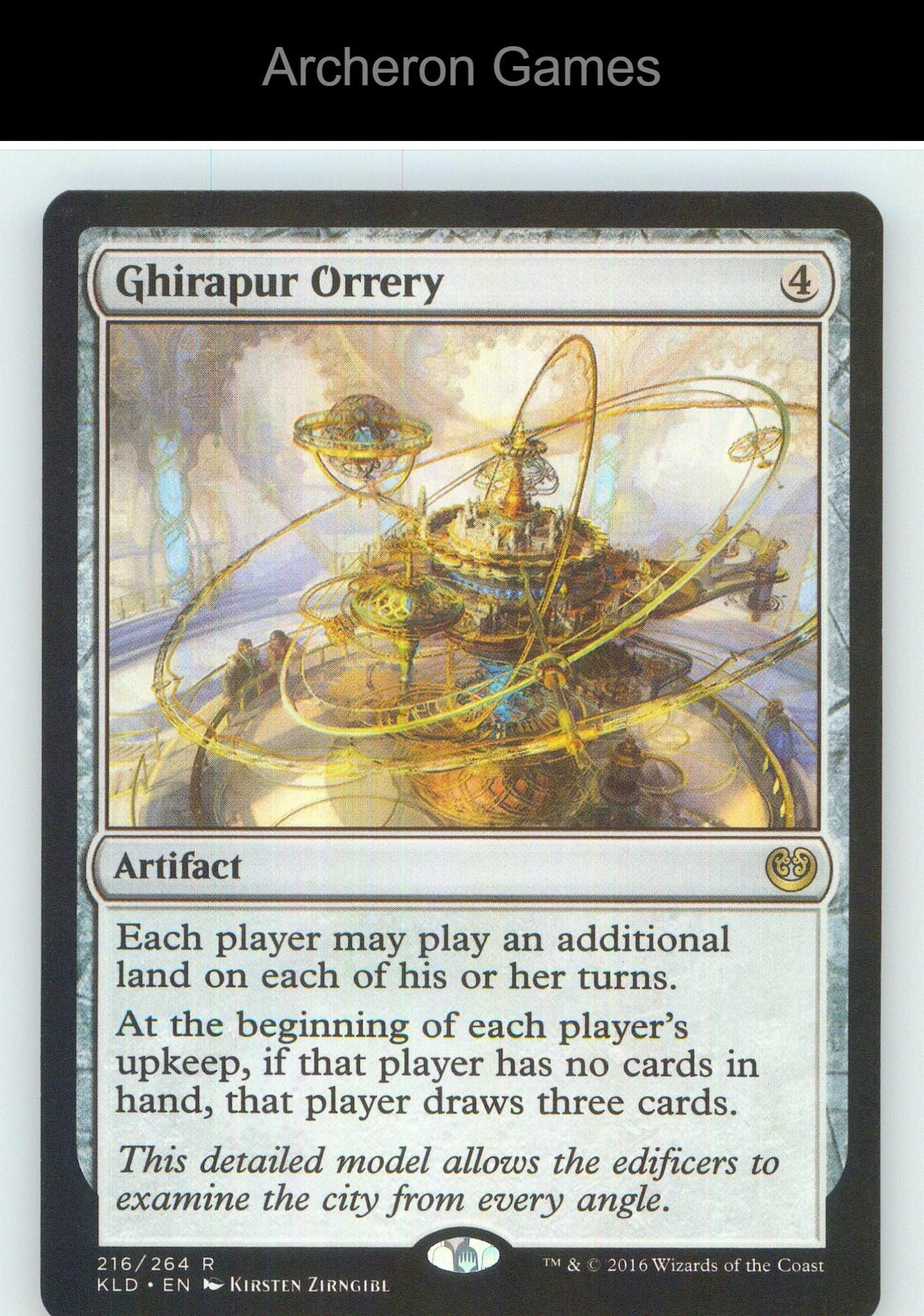 Ghirapur Orrery KLD 216 R MTG Card NM/EX+