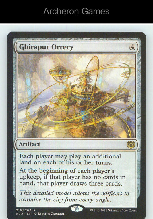 Ghirapur Orrery KLD 216 R MTG Card NM/EX+
