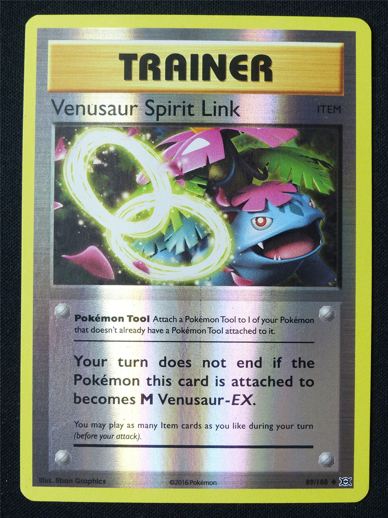 Venusaur Spirit Link 89/108 Reverse Holo - Pokemon Card #1CC