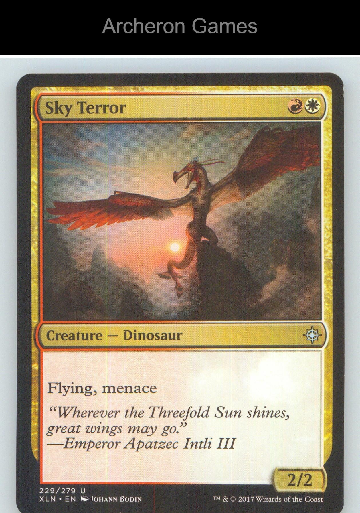 Sky Terror XLN 229 UC MTG Card NM/EX+