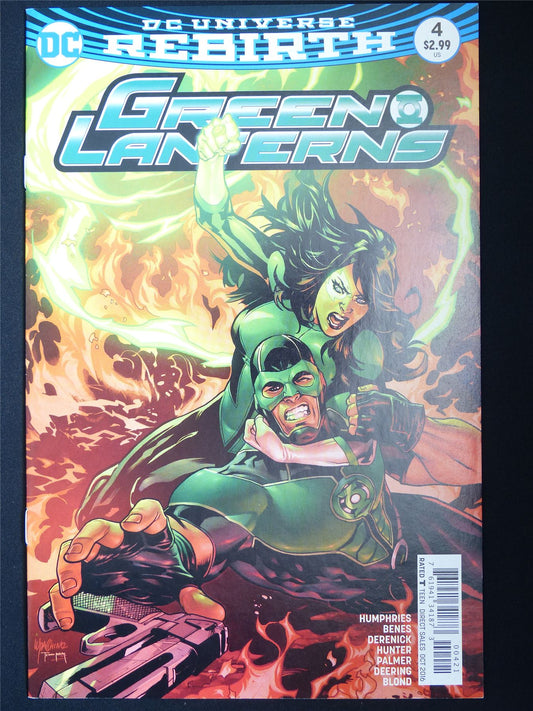 GREEN Lanterns #4 Rebirth - DC Comic #686