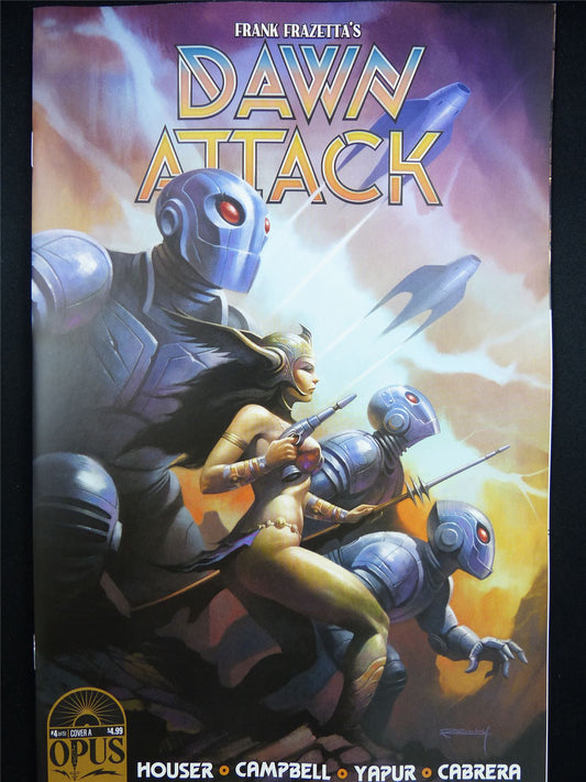 Frank Frazetta's DAWN Attack #4 Cvr A - May 2023 Opus Comic #O0