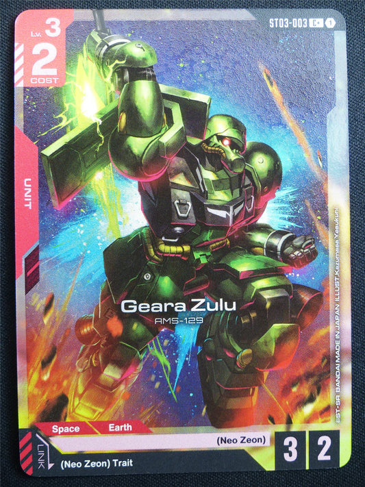 Geara Zulu ST03-003 C+ Foil - Gundam Card #47O
