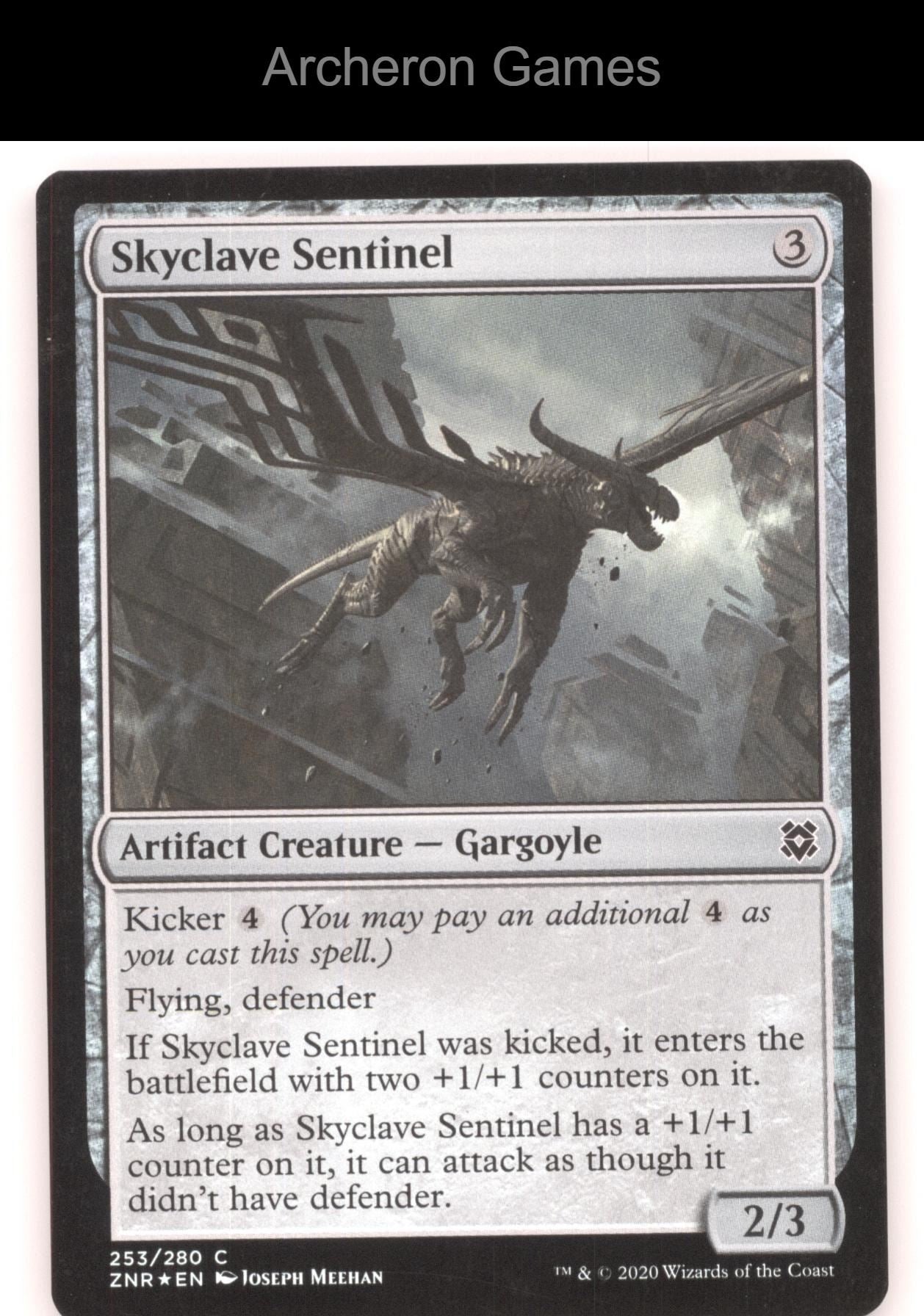 Skyclave Sentinel 253 C MTG Card Zendikar Rising