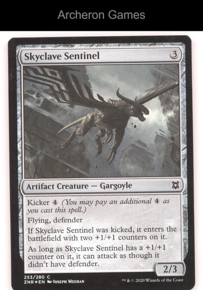 Skyclave Sentinel 253 C MTG Card Zendikar Rising