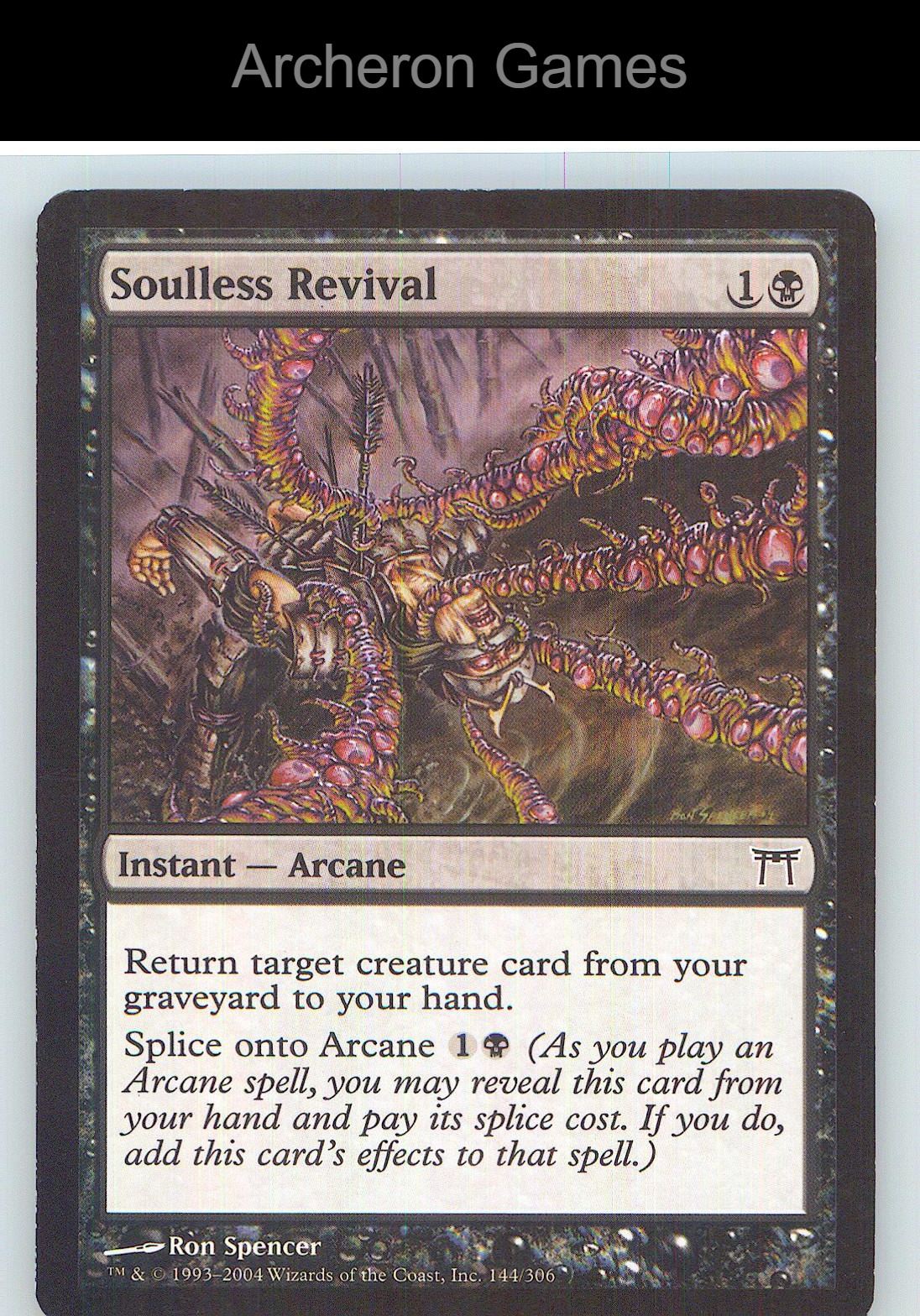 Soulless Revival CHK 144 C MTG Card NM/EX+