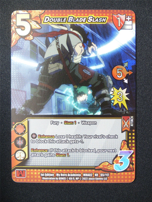 Double Blade Slash 65/117 XR - Universus Card #5R9