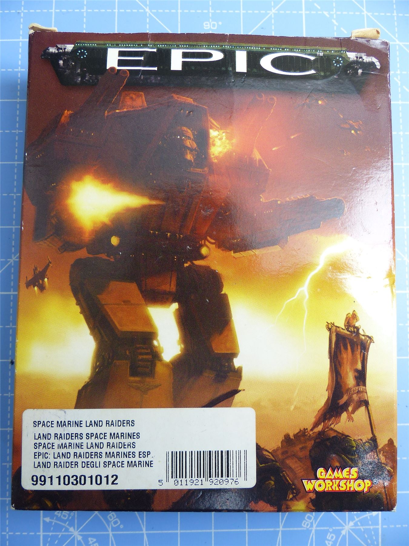 Land Raiders Classic Metal Box Set - Warhammer Epic #XK
