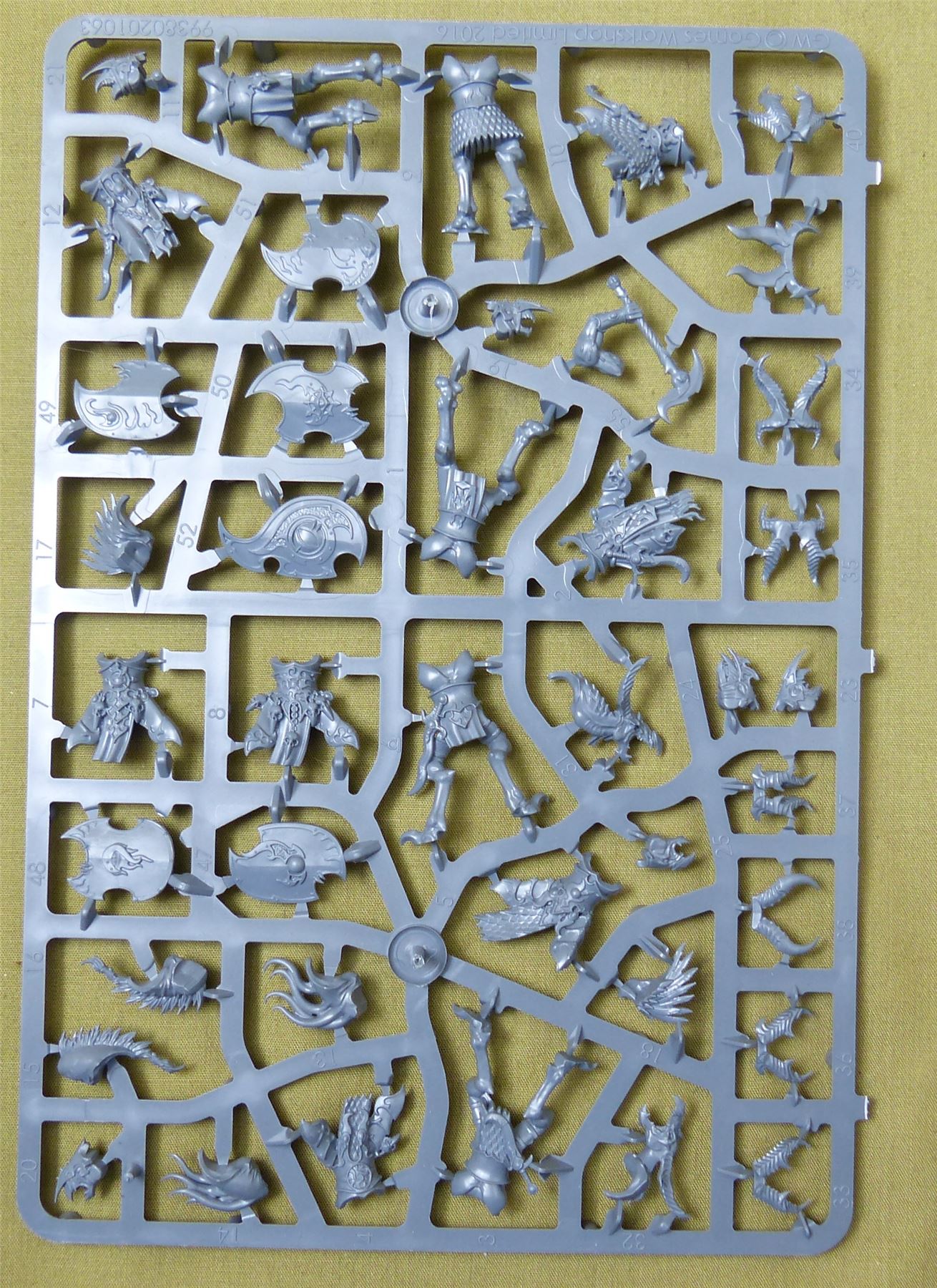 Tzaangors Sprue - Daemons of Tzeentch - Warhammer 40K AoS #10J