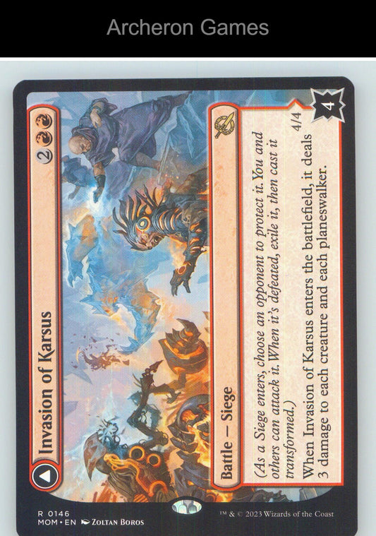 Invasion of Karsus MOM 146 R MTG Card NM/EX+