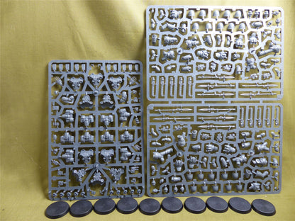 MkIV Assault Squad set of 10 complete sprue - Adepta Astartes - Warhammer HH #2F5