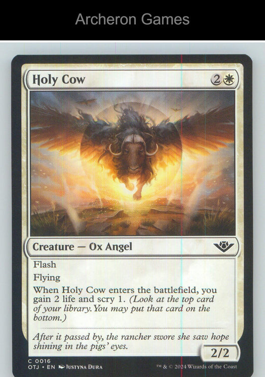 Holy Cow OTJ 16 C MTG Card NM/EX+