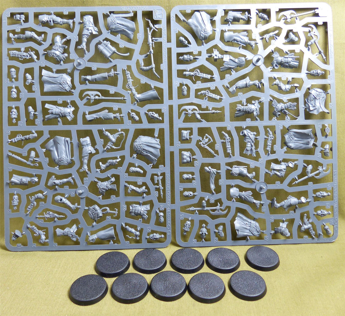 Freeguild Grenadiers complete sprue - Cities of Sigmar - Warhammer AoS #17Z