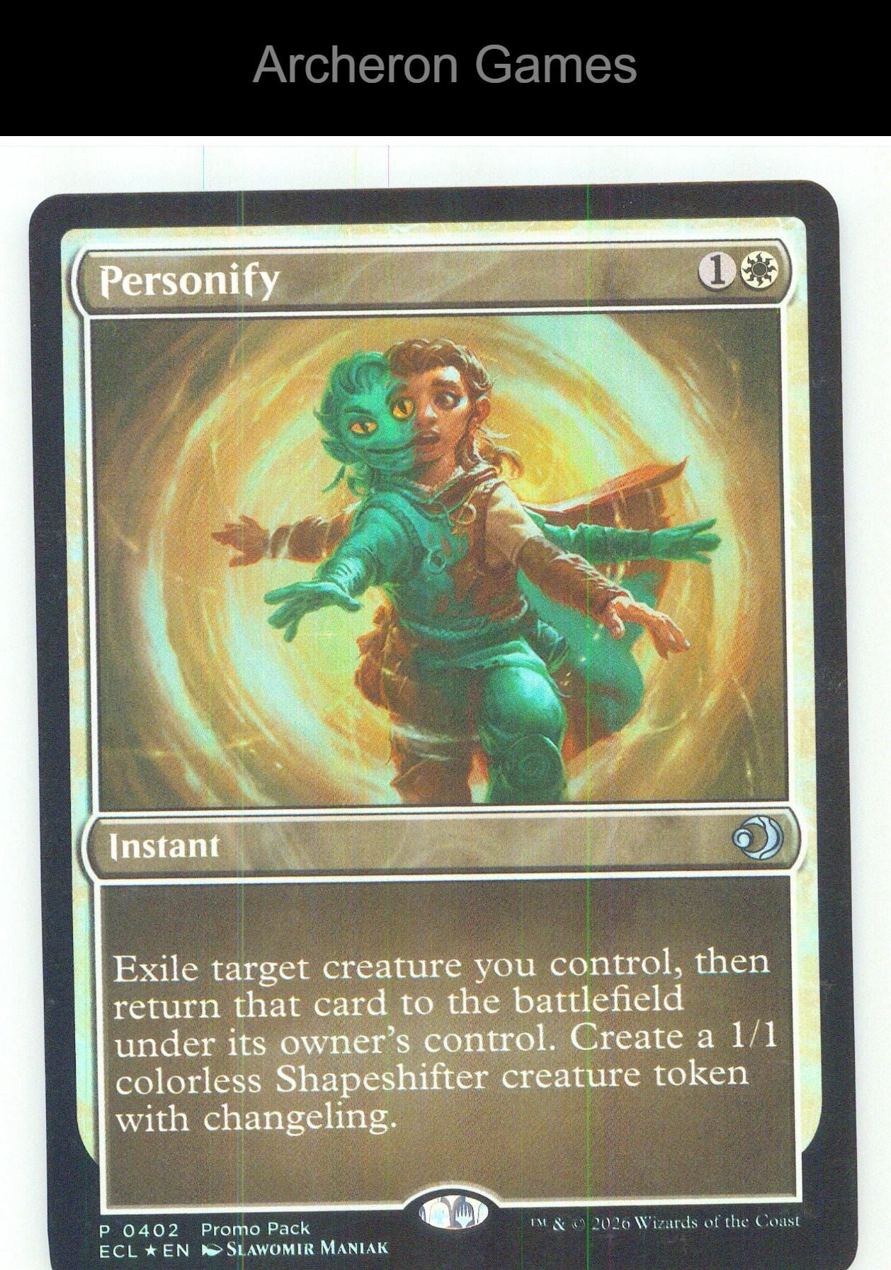 Personify PPECL 402 P MTG Card NM/EX+ Foil