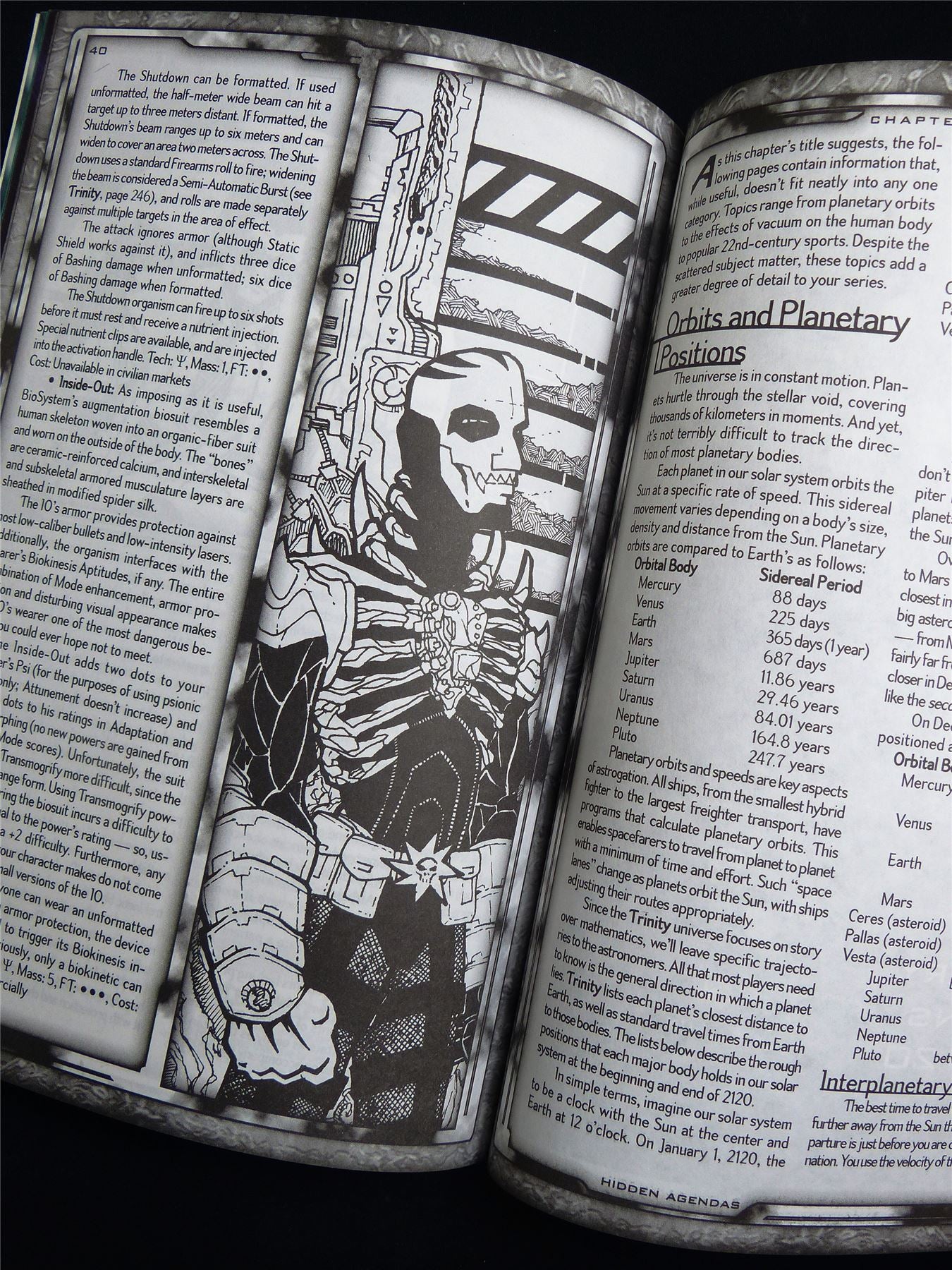 Hidden Agenda: Sourcebook for Trinity Booklet - Roleplay Softback #2UR