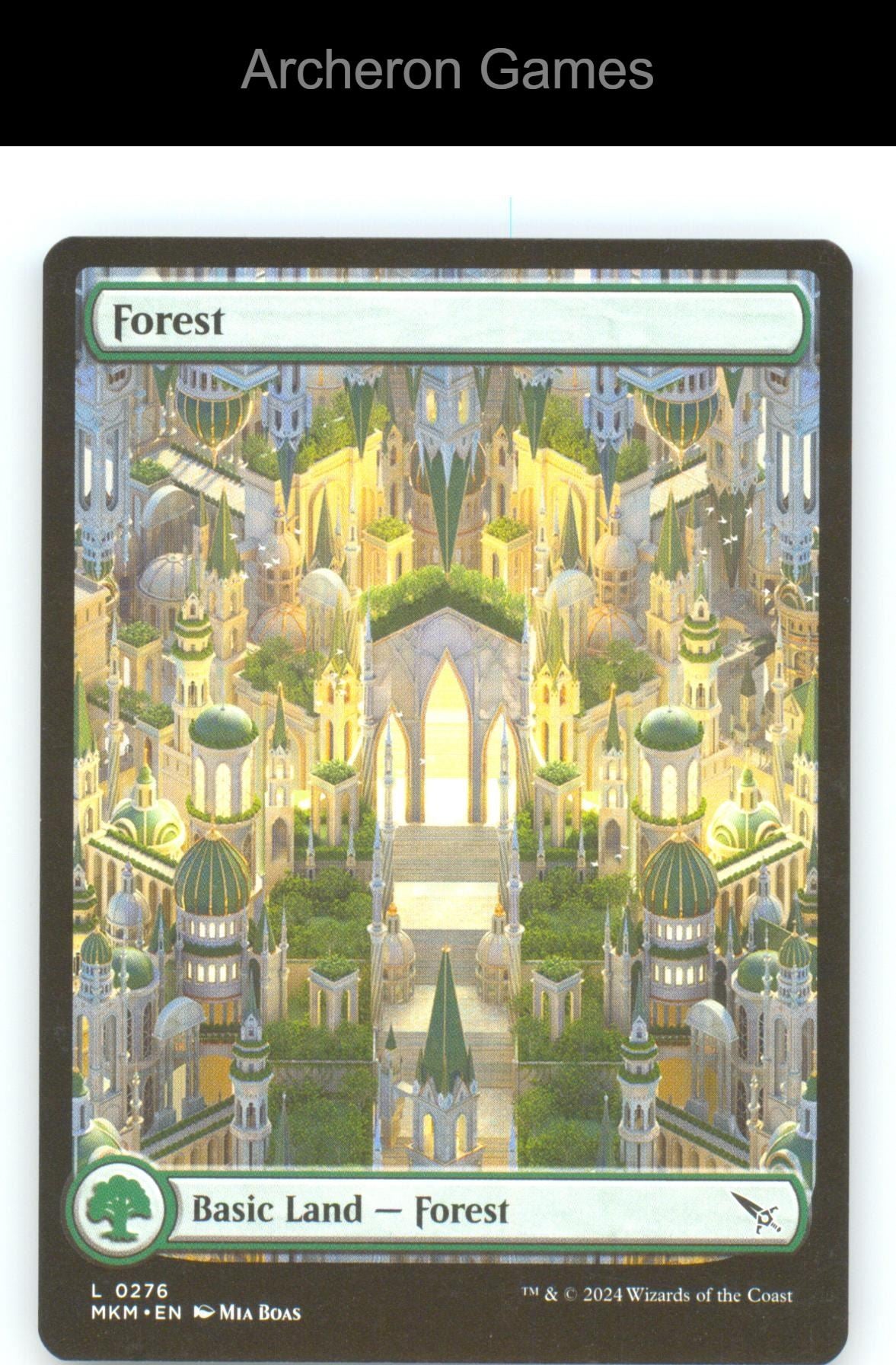 Forest (0276) MKM 276 Land MTG Card Murders at Karlov Manor