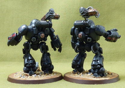 Kastelan Robots painted - Adeptas Mechanicus - Warhammer 40k #3M4