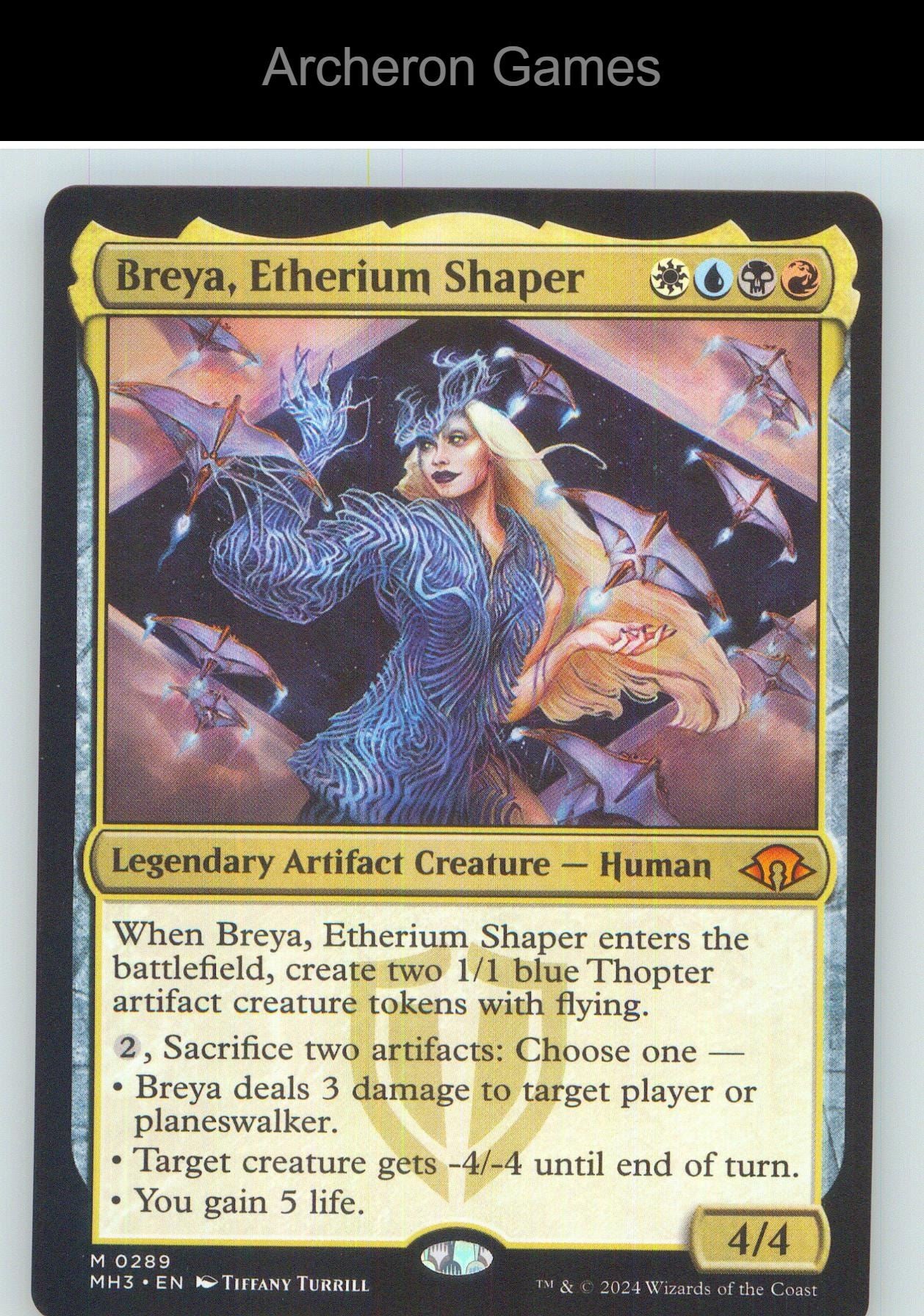 Breya, Etherium Shaper MH3 289 Mythic MTG Card NM/EX+