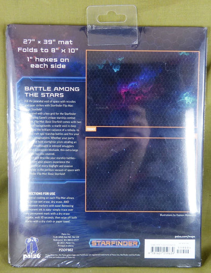 Starfinder Flip mat - Basic Starfield - Warhammer AoS 40k #DV