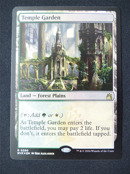 Temple Garden Foil - RVR - Mtg Card #149