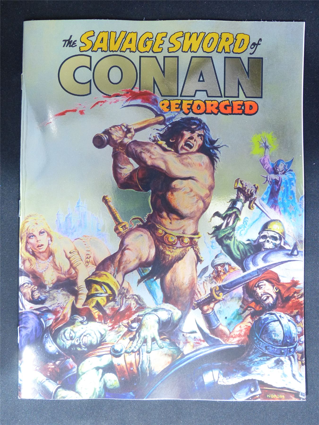 The Savage Sword of Conan Reforged #5 Cvr D Foil - Jul 2026 Titan Comic Magazine #1TA