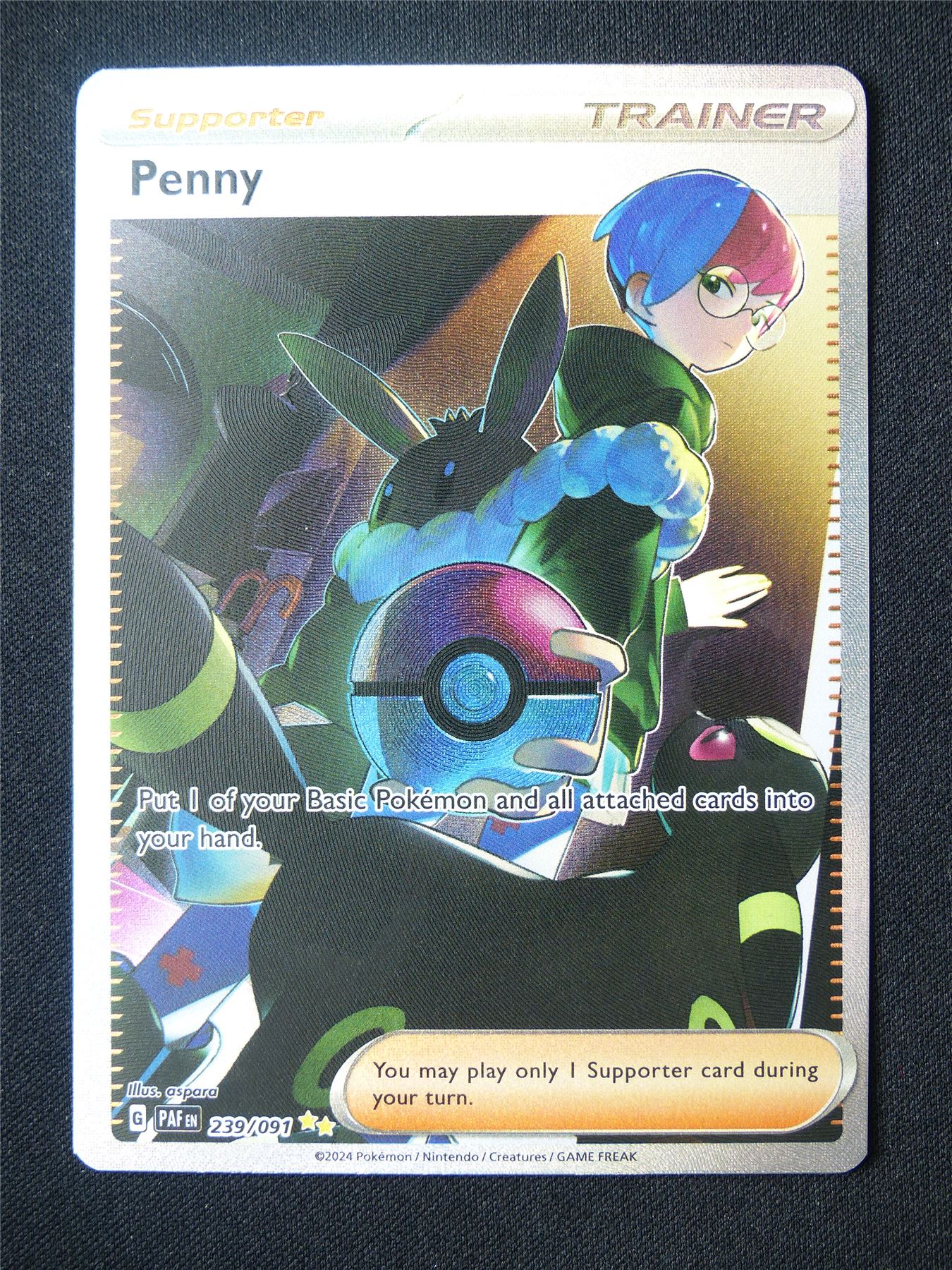 Penny 239/091 Textured Holo - Pokemon Card #2QJ