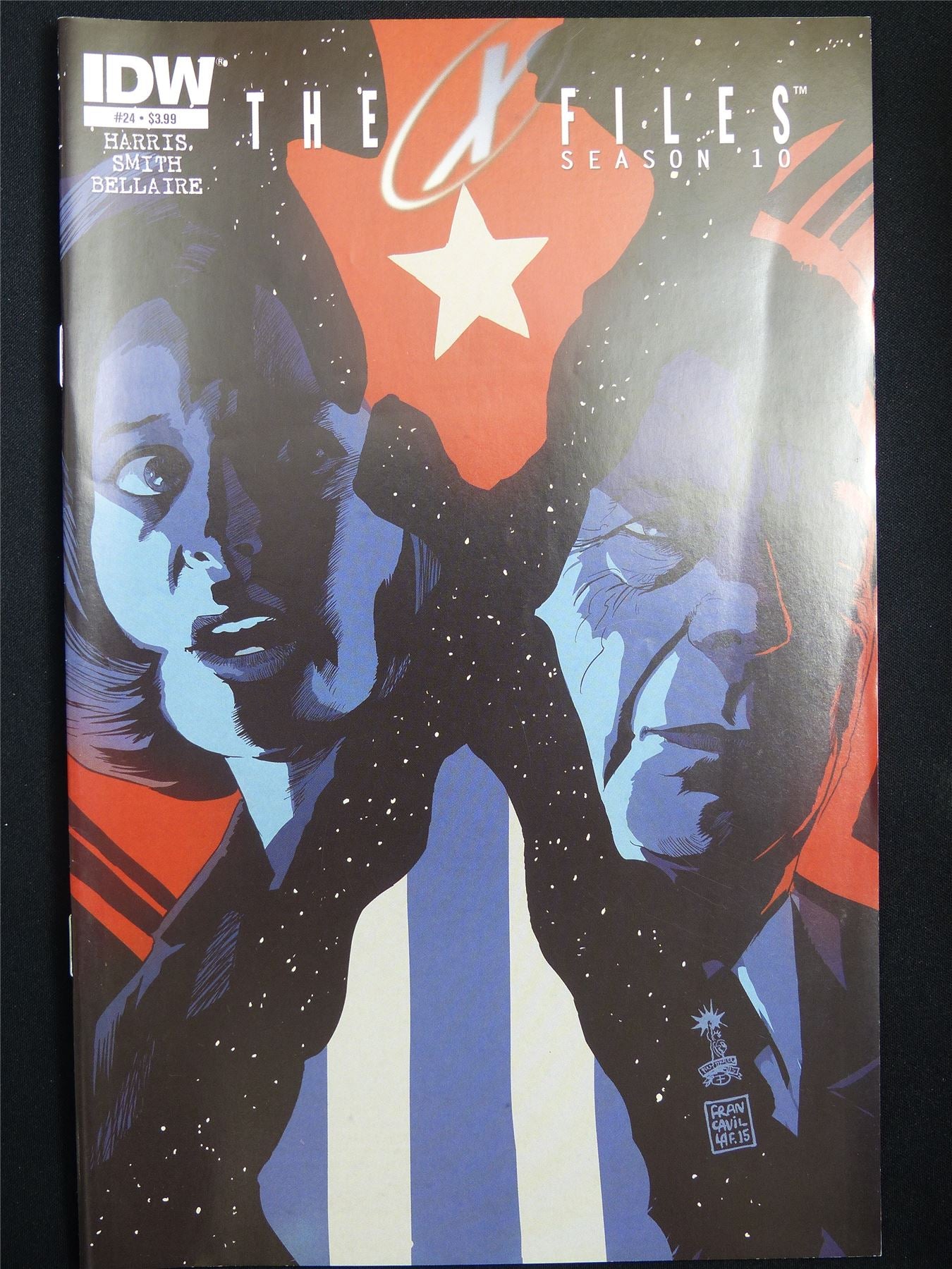 The X-FILES season 10 #24 - IDW Comic #3NH